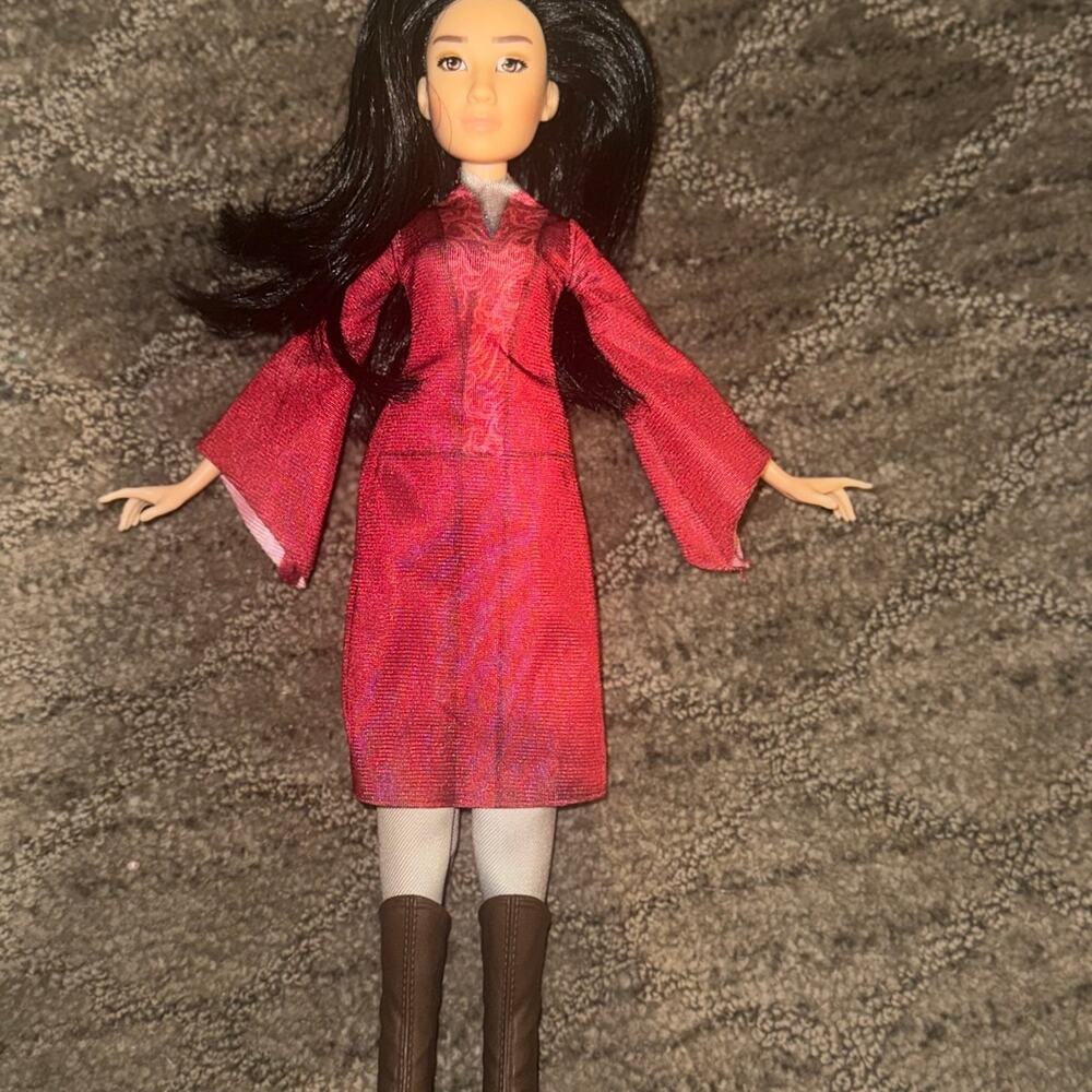 Classic Disney Princess Mulan 11” Doll in Warrior Outfit & Boots